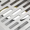 Corner Floor Drain L Shape Design Durable Stainless Steel Corrosion