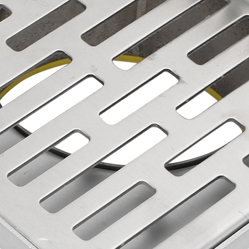 Corner Floor Drain L Shape Design Durable Stainless Steel Corrosion
