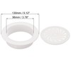 sourcing map Round Vent Cover, ABS Plastic Adjustable Air Vent