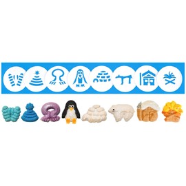 Winter 8 Disk Set for Cookie Presses