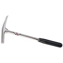 Picard 0021710-16 16 mm Upholsterers Hammer Magnetic with Steel Pipe Handle - Brown/Silver