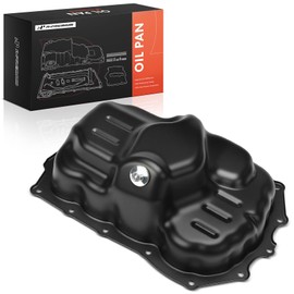 A-Premium Engine Oil Pan Sump with Drain Plug Compatible with Ford Escape 2020-2022, Bronco Sport 2021-2023, 1.5L