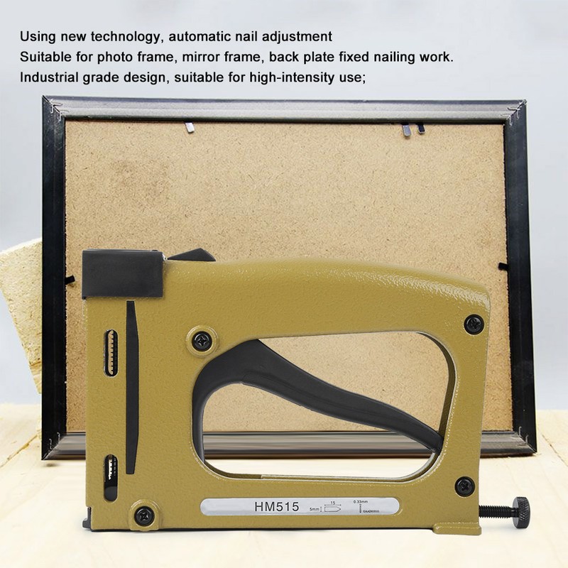 Manual Nail Gun for Furniture Production Interior Decoration Leather Product