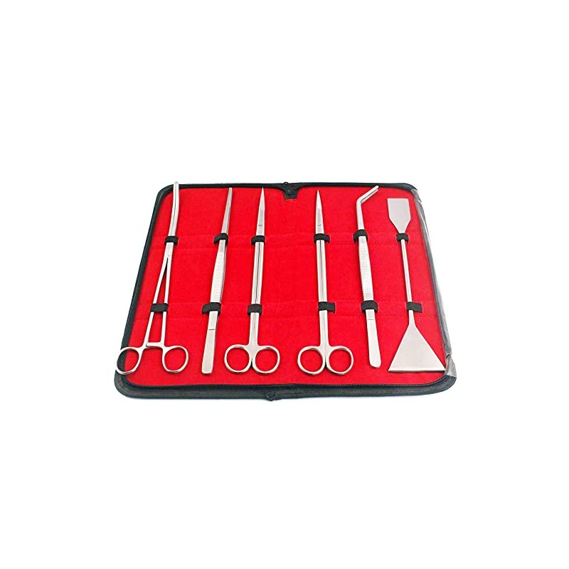 AAProTools Aquarium Kit 6 Pcs Plant Pro Tools Set Live