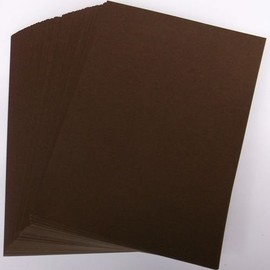 Stella Crafts A4 Brown Card Stock x 20 Sheets, 240gsm (297mm x 210mm)