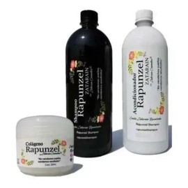 Kit Rapunzel Champoo Y Acondicionador Y Colágeno                                                                                                      
