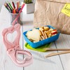 Zayookey Sandwich Mold Sealer Sandwich Cutter Press Heart Pink Lunch