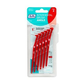 TePe Angle Red 0.50mm Interdental Brush, 6 Brushes