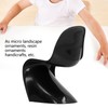 2pcs Miniature Chair 1/6 Scale Casual Cute Style DIY Small