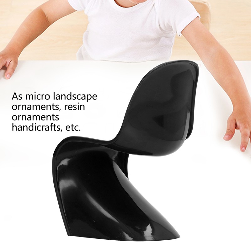 2pcs Miniature Chair 1/6 Scale Casual Cute Style DIY Small