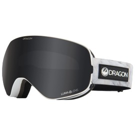 Dragon Unisex Snowgoggles X2S with Bonus Lens - Winterhare with Lumalens Dark Smoke + Lumalens Rose
