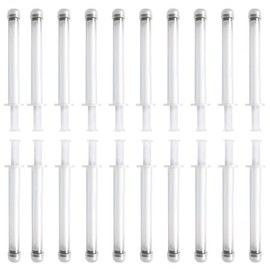 20 Pcs Disposable Vaginal Applicators Manual Pessary Applicators Smooth Lube Injectors for Women Personal Care Tool