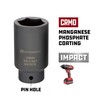 Powerbuilt 647076 29mm Axle Nut Socket, Black