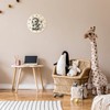 Cute Baby Dragon Wall Clock Cute Resting Dragon Cute Pose