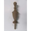 Wood Finial-Cherry-Oak-Maple-Walnut-Mahogany-Bed Post #62 (Walnut)