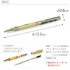 luminio Permanent Ball Point Pen 0.7 Twist-on Cross Type Fine
