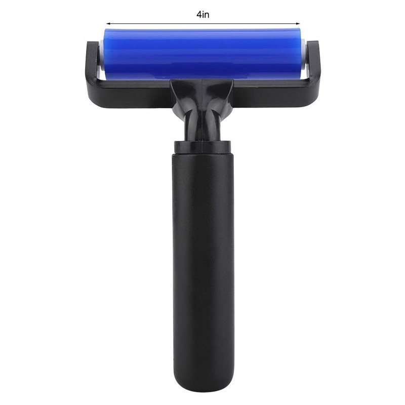 4 Inch Silicone Manual Roller Anti Static Cleaner Tool, Under