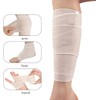 Compression Wrap Bandage with Self-Closure, 4Pcs Elastic Compression Wraps with