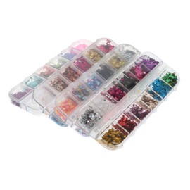 IWOWHERO DIY Supplies Sequin Jewelry Nail Art Glitters Makeup Sequins Nail Art Charms