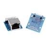 Teansic 2PCS RJ45 Breakout Board with LED Lights,8P8C Female Socket