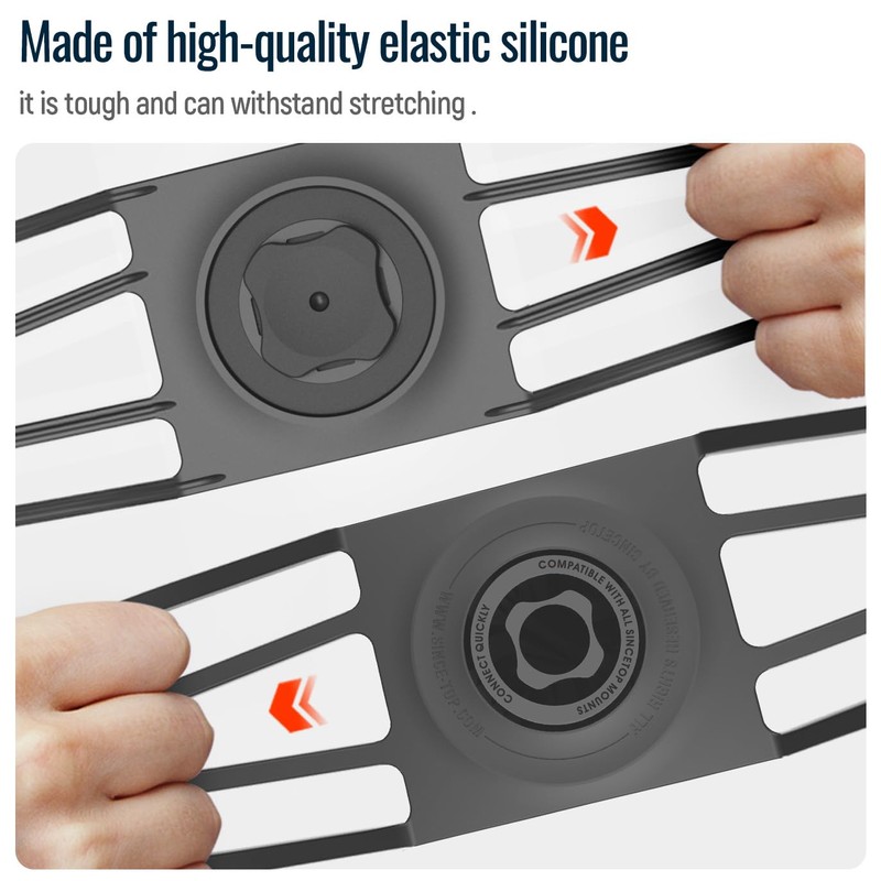 sincetop Phone Silicone Adapter - Quick Install, Secure Connection, Durable