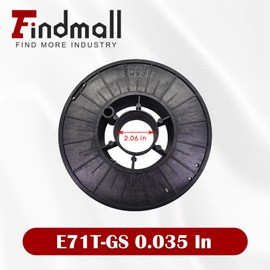 E71T-GS 0.035/0.030 In (1.0/0.8 MM) 10Lbs Gasless Flux Core Welding Wire (0.035)