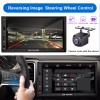 YUANTING 2 Din Car Stereo Radio Player 1080P 7" Screen