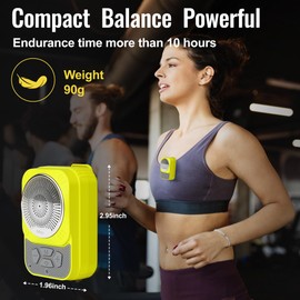 TECMIYO Wearable Bluetooth Speaker, Mini Clip-On Speaker Valentines Gifts for Women/Men-Outdoor Portable Speaker Suitable Cycling, Running, Hiking, Music & Calls