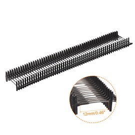 sourcing map Standard Tagging Fasteners Plastic Regular for Garment Price Tag Label Tagging Barbs Black 0.46 Inch/12mm Pack of 1000