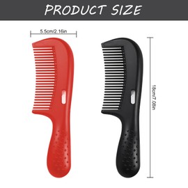 Dandruff Comb Dandruff Brush Anti Static Degreasing Comb Remover with Particle Handle for Woman Man Daily Hair Care Pack of 2