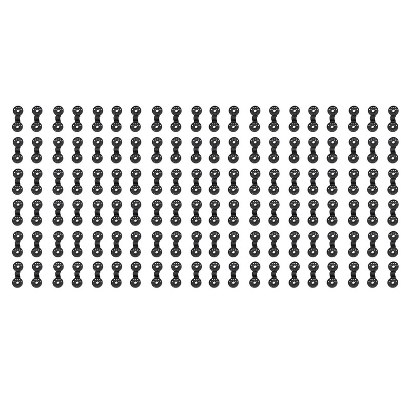 100pcs Shade Cloth Plastic Clips Round Fixing Clips for Greenhouse