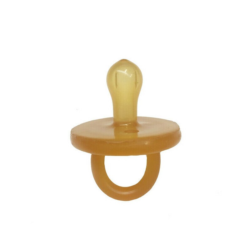 Natural Rubber Soothers Soother Rounded - 6+ Months, 2 Pack