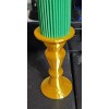 Power Rangers Green Candle Tea Light With Gold Candle Stick