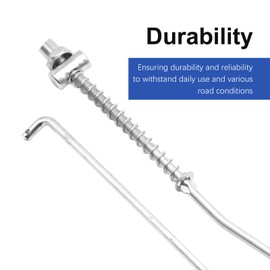 LIDSCURA 6 Pieces Motorcycle Back Brake Foot Lever Rear Foot Pedal Connection Rod Kit, Replacement for Yamaha PW80 Motorcycle Model