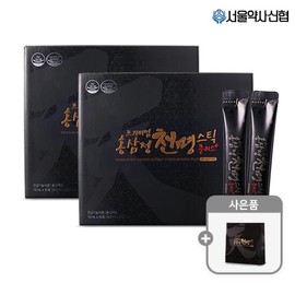 Seoul Pharmacists Credit Union [Seoul Pharmacists Credit Union] Premium Red Ginseng Extract Cheonmyeong Stick Plus 2-Set / [서울약사신협] 프리미엄 홍삼정 천명 스틱 플러스 2세트