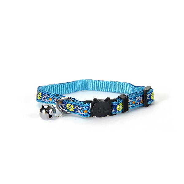 Burgham Simon's Cat Collars Breakaway with Bell,Safety Buckle,Snag Free,Soft,Durable and