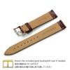 MORELLATO Lizard Watch Band VIOLINO 0.7 inch (18 mm) Replacement