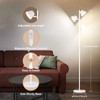 Pesken White 42W Tree Floor Lamp, Super Bright LED Standing