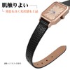 ANNEFIT Genuine Leather Watch Band, Widths: 0.39 / 0.47 /
