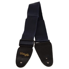 Stagg 11527 2-Inch Nylon Guitar Strap - Blue