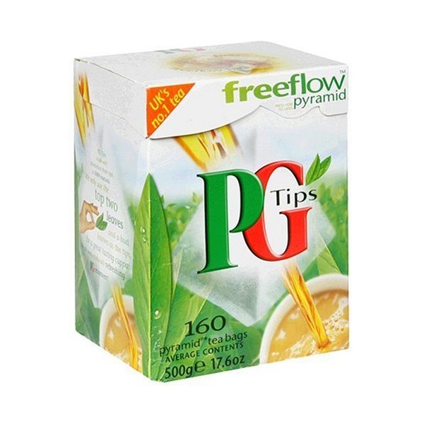 PG Tips Pyramid Tea Bags 160ct (Case of 4)