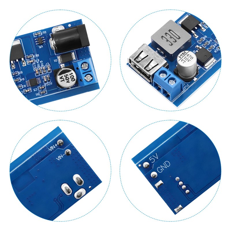 APKLVSR DC-DC 24V/12V to 5V 5A Step Down Converter, DC-DC