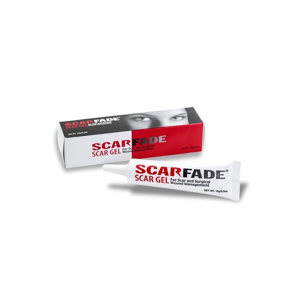 Scarfade Silicone Scar Gel for Scar Repair, Scar Treatment - 15g Tube