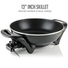 OVENTE Electric Wok with Nonstick Coating, 13 Inch Family-Sized Skillet,