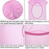 Hanging Mesh Storage Basket, 2 PCS Foldable 4 Compartment Hanging