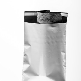 PAKICO Pakico | 25 A2 Verpackungstaschen 43 x 60 cm | Graue Versandtaschen | Opake Versandtaschen | Versandtaschen gemischte Größe | Posttaschen | Pakettaschen | Große Versandtaschen | Kuriertasche