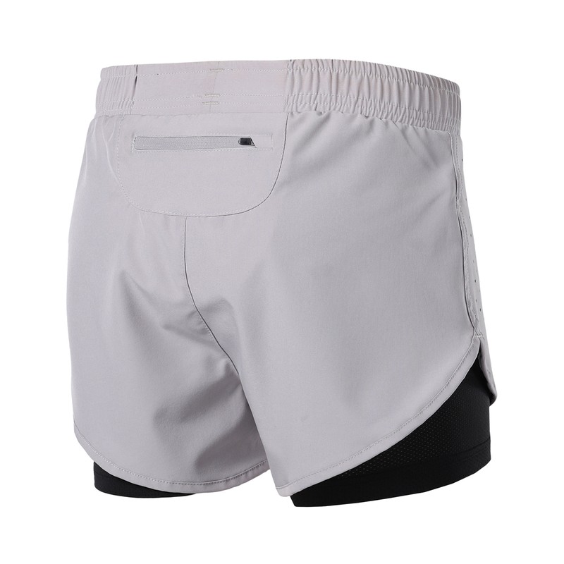 Women 2-in-1 Running Shorts Quick Drying Breathable Active Training Exercise