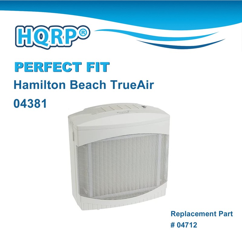 HQRP 2-Pack Filter compatible with Hamilton Beach 04712, 04381, RHB04712M,