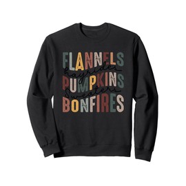 Flannels Pumpkins Bonfires Hayride Sweaters Sweatshirt