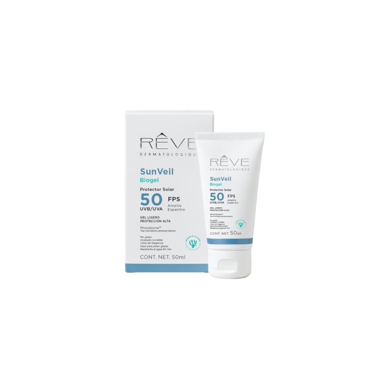 SunVeil Biogel - Protector Solar - Toque Seco - Ayuda